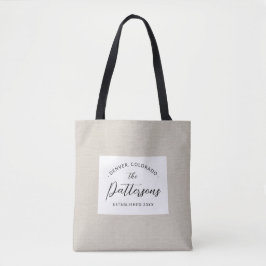 Colorado Monogram Staat Tote Bag Tasche