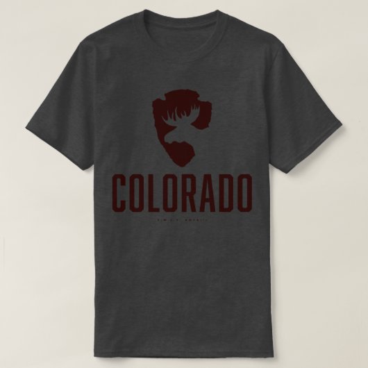 Colorado Moose Brown T-Shirt (Design vorne)
