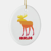 Colorado Moose Keramik Ornament (Rechts)