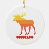 Colorado Moose Keramik Ornament (Hinten)