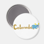 Colorado Mooser Magnet (Vorderseite/Rückseite)