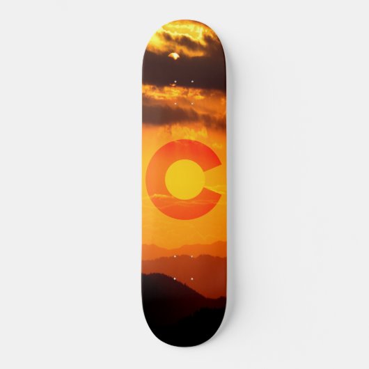 Colorado Mountain Deck I Skateboard (Vorderseite)