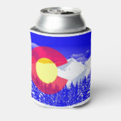 Colorado Mountain Flag Dosenkühler (Kanne Rückseite)