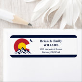 Colorado Mountain Flag Name City Street (Insitu)