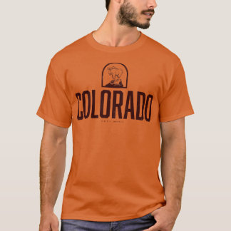 Colorado Mountain Goat Brown T-Shirt