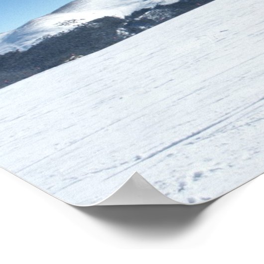 Colorado Mountain Range Poster (Ecke)