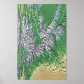 Colorado Mountain Ranges Poster (Vorne)