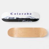 Colorado Mountain Skateboard Deck (Horizontal)