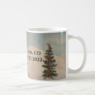 Colorado Mountain Snow Kaffeetasse