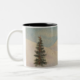 Colorado Mountain Snow Zweifarbige Tasse