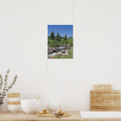 Colorado Mountain Stream Poster (Küche)