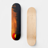 Colorado Mountain Sunset Skateboard (Vorderseite)