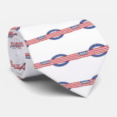 Colorado Mountain USA Flag Krawatte (Gerollt)