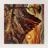 Colorado Mountain Valley 600 Stück Puzzle (Horizontal)