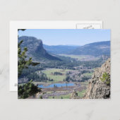 Colorado Mountain Valley Postcard Postkarte (Vorne/Hinten)