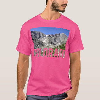 Colorado Mountains Baseball Sleeve T-Shirt