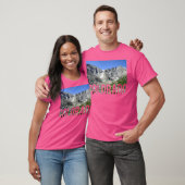 Colorado Mountains Baseball Sleeve T-Shirt (Unisex)
