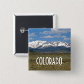 Colorado Mountains Button (Vorne & Hinten)