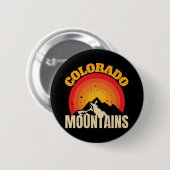 Colorado Mountains Button (Vorne & Hinten)
