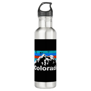 Colorado Mountains Edelstahlflasche