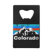 Colorado Mountains Geldbeutel Flaschenöffner (Rückseite)