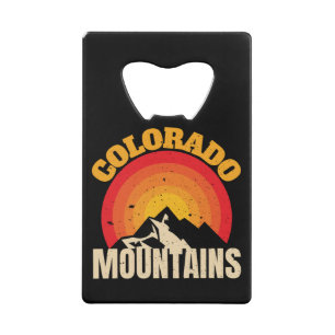 Colorado Mountains Geldbeutel Flaschenöffner