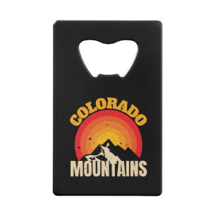 Colorado Mountains Geldbeutel Flaschenöffner