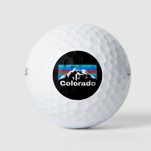 Colorado Mountains Golfball (Vorderseite)