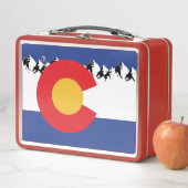 Colorado Mountains Metall Brotdose (Beispiel)