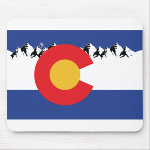 Colorado Mountains Mousepad