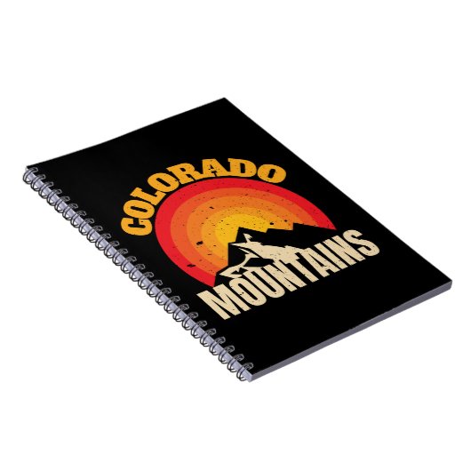 Colorado Mountains Notizblock (Rechte Seite)