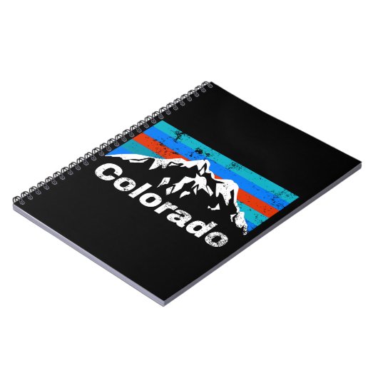 Colorado Mountains Notizblock (Linke Seite)