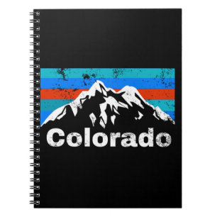 Colorado Mountains Notizblock