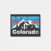 Colorado Mountains Post-it Klebezettel (Vorderseite)
