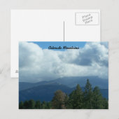 Colorado Mountains Postcard Postkarte (Vorne/Hinten)