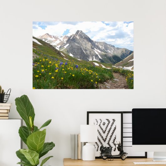 Colorado Mountains Poster (Heimbüro)