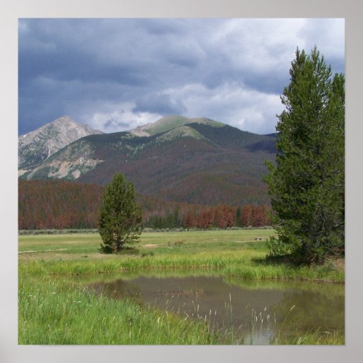 Colorado Mountains Poster (Vorne)