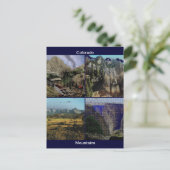 Colorado Mountains Postkarte (Stehend Vorderseite)