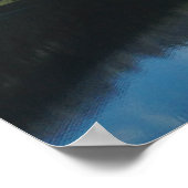 Colorado Mountains Serene Lake und Sky Poster (Ecke)