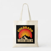 Colorado Mountains Tragetasche (Rückseite)
