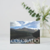 Colorado Mountains und Lake Postkarte (Stehend Vorderseite)