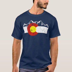 Colorado Mountains Vintag T-Shirt