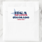 Colorado My Zuhause Staat Sticker (Tasche)