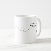 Colorado nach Florida - Heart2Heart Kaffeetasse (VorderseiteRechts)