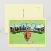 Colorado National Parks Grußpostkarte Postkarte (Vorne/Hinten)