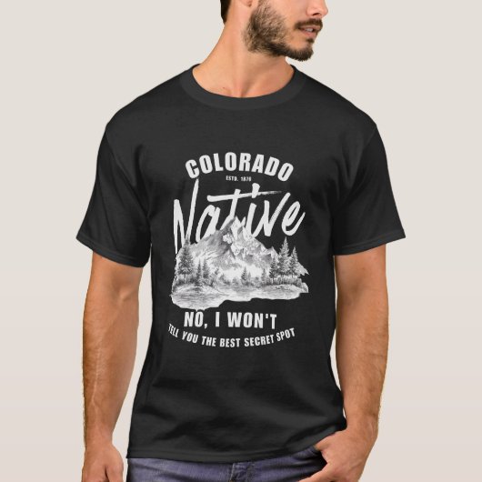 Colorado Native T-Shirt (Vorderseite)