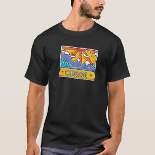 Colorado Naturlandschaft Postkarte T-Shirt