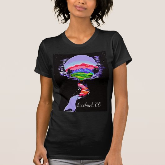 Colorado Nightsky, T - Shirt der Frauen (Vorderseite)