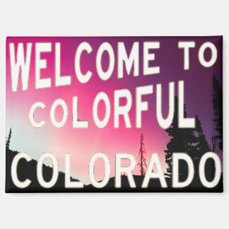 Colorado Northern Lights Bells Magnet