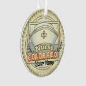 Colorado Nurse Ornament (Vorderseite)